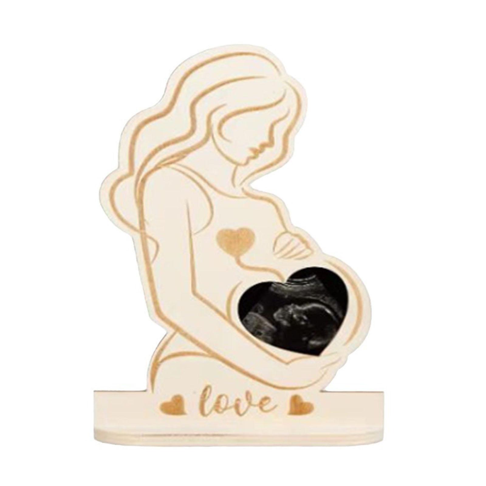 나무 공예 사진 액자 방 장식 여성 아기방 장식품 홈  - Baby Nursery Picture Frames 리뷰 및 가격
