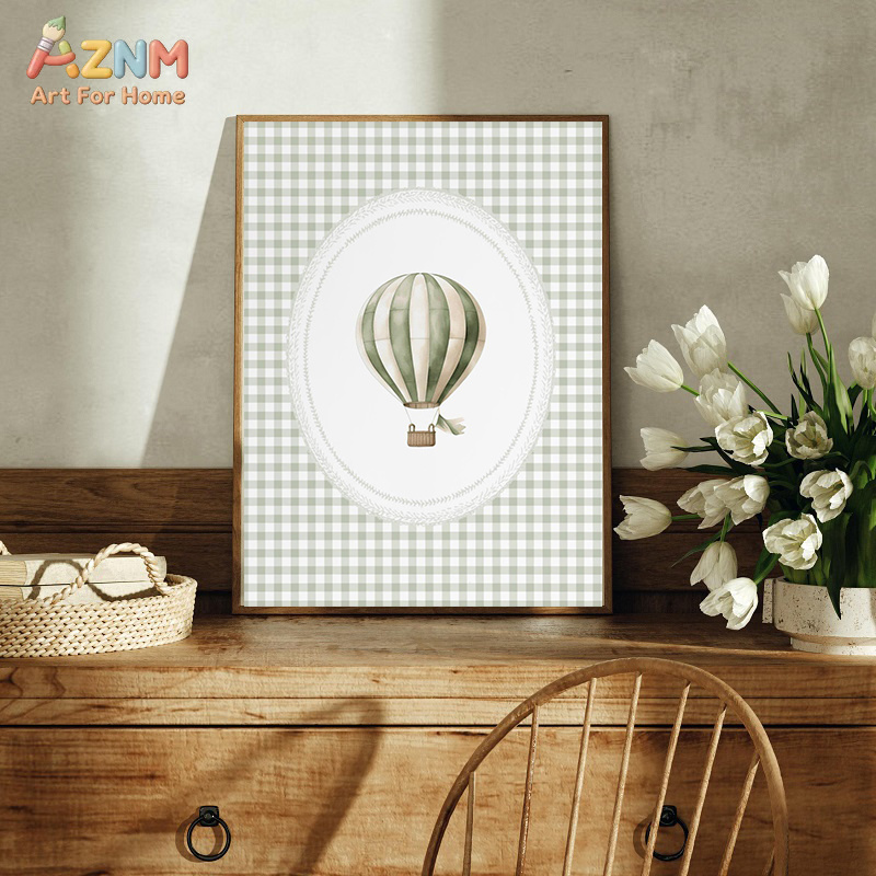 수채화 테디 베어 보육원 벽 예술 블루 줄무늬 체크 무 - Baby Nursery Set Furniture 리뷰 및 가격