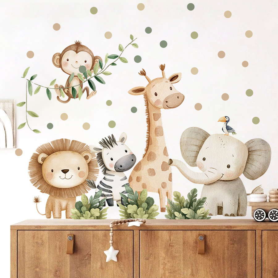 Boho 숲 동물 벽 스티커 어린이 방 소년 소녀 베이 - Baby Nursery Set Furniture 리뷰 및 가격