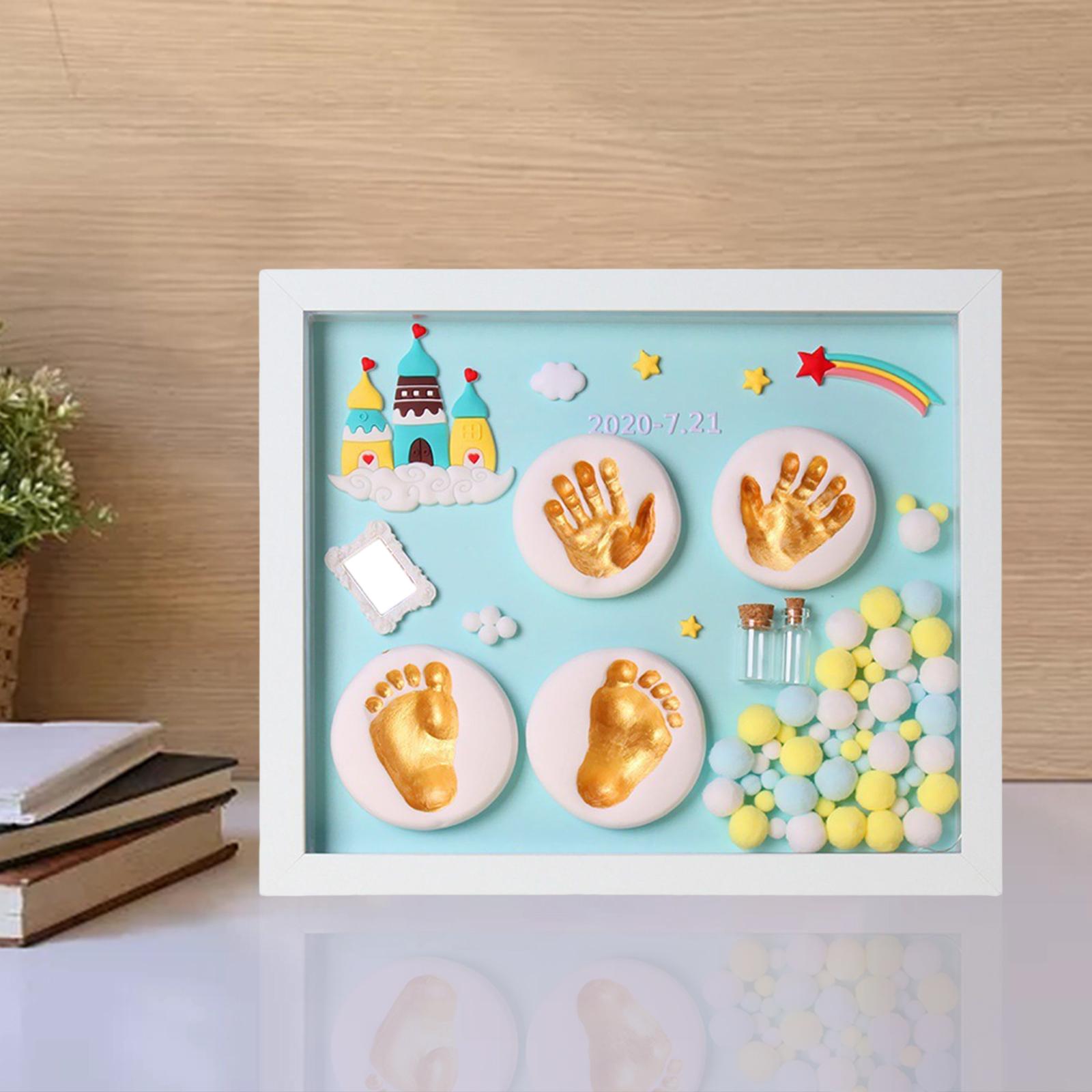 아기 사진 액자 발자국 & 손자국 키트 유아방 신생아  - Baby Nursery Picture Frames 리뷰 및 가격