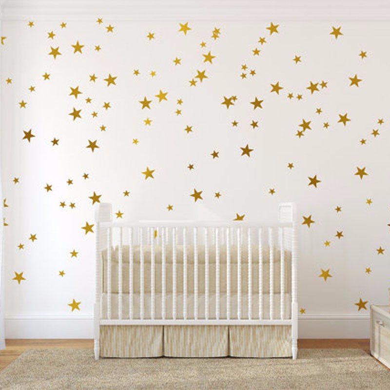 새로운 45/24개 만화 별 모양 벽 스티커 어린이 방 - Baby Nursery Set Furniture 리뷰 및 가격
