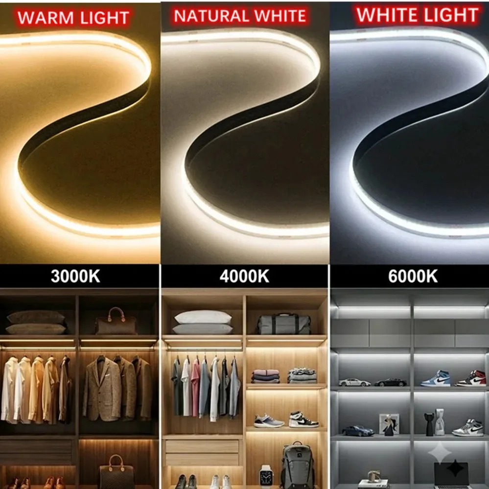 3AA 배터리 5V COB LED 스트립 8MM 320 - Drawer Dresser White 리뷰 및 가격